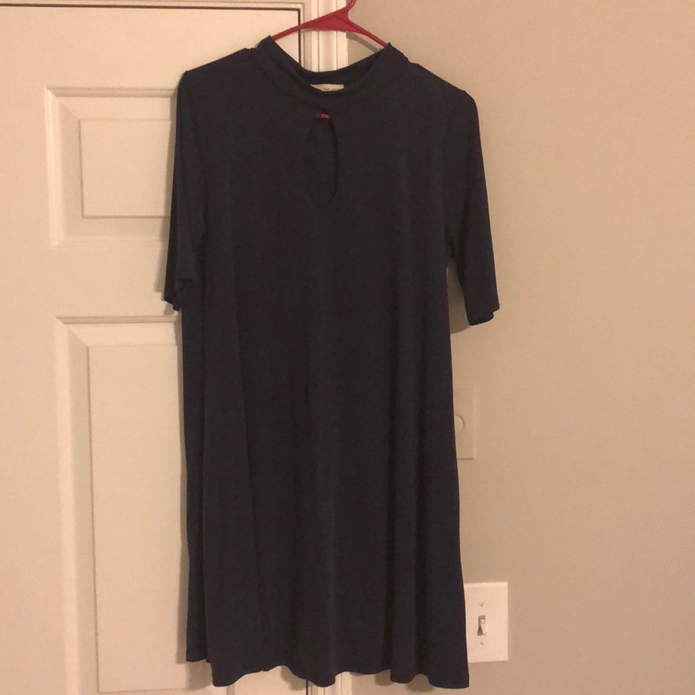 NWOT Navy Swing Dress